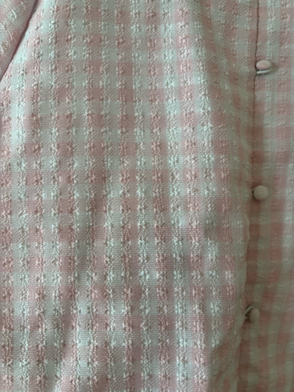 crown & ivy Pink Gingham Ruffle Top - Picture 6 of 7